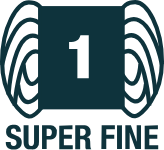 Weight 1 - super fine